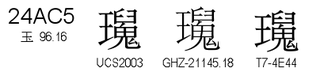 U+24AC5
